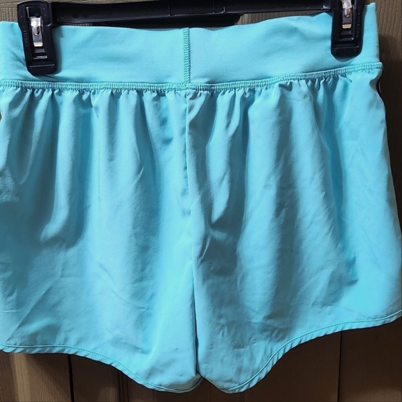 AVIA, WOMENS SMALL (4-6), AQUACADE BLUE, ATHLETIC SHORTS - Picture 2 of 3